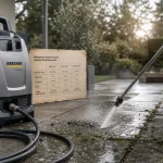 Comparatif nettoyeur haute pression achat : pression et débit