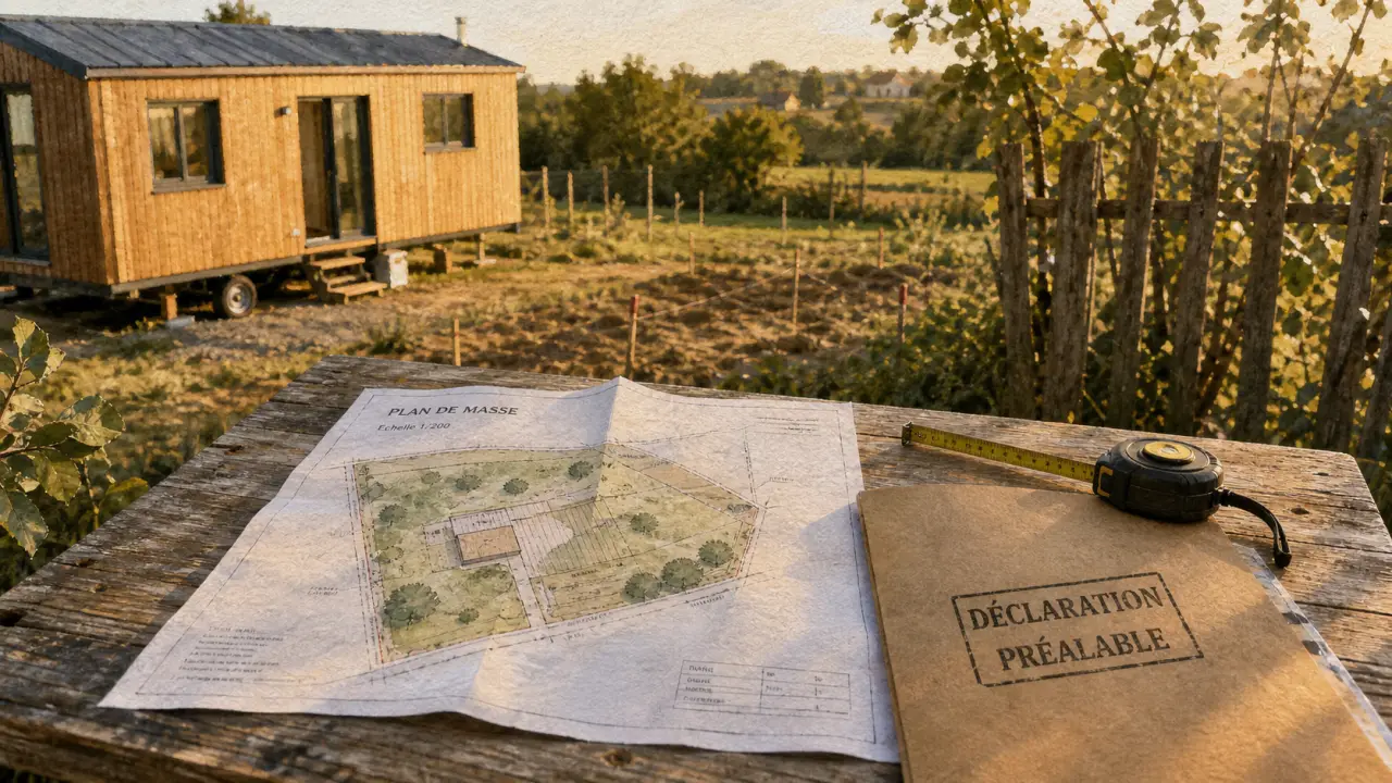 Tiny house permis de construire : terrain en France et déclaration préalable