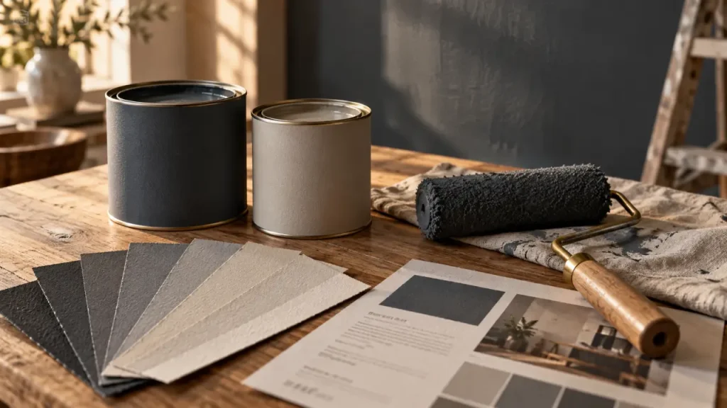 Meilleur marque de peinture interieur : pots, nuancier, couvrance et couleur